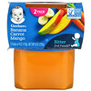 جيربر, Banana Carrot Mango, Sitter, 2 Pack, 4 oz (113 g) Each