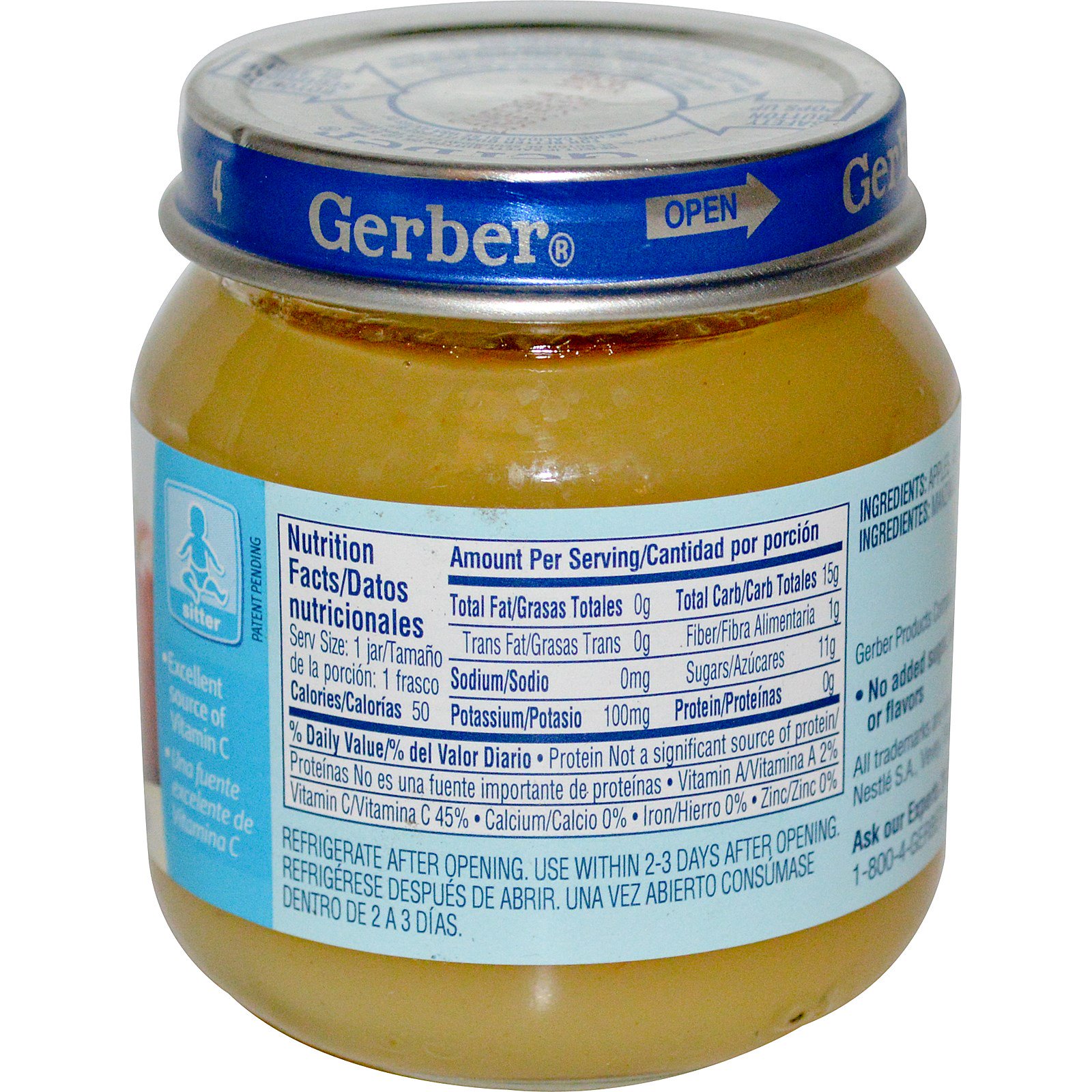 gerber applesauce