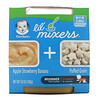 Gerber, Lil Mixers, 8+ Months, Apple Strawberry Banana With Puffed Grain, 3.6 oz (102 g)