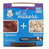 Gerber, Lil' Mixers, 8+ Months, Apple Blueberry With Puffed Grain, 3.6 oz (102 g)
