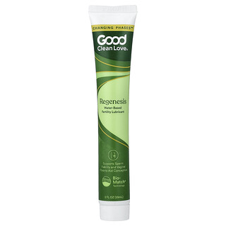 Good Clean Love, Regenèse, Lubrifiant à base d'eau pour la fertilité, 12 applications, 59 ml