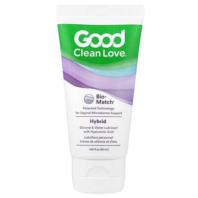 Good Clean Love, Lubricante híbrido de silicona y agua, 50 ml (1,69 oz. líq.)