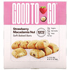Good To Go, Snack Bar, Strawberry Macadamia, 9 Bars, 1.41 oz (40 g) Each