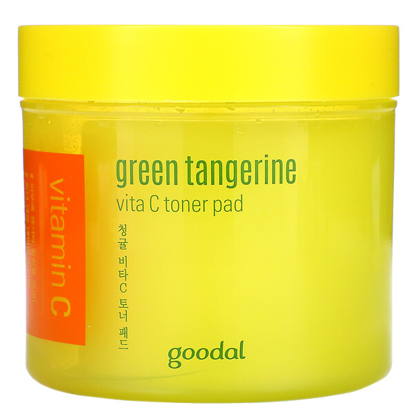Green Tangerine, Vita C Toner Pad, 4.73 fl oz (140 ml)
