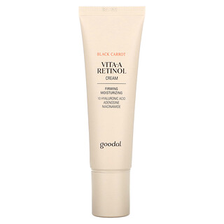 Goodal, Černá mrkev, Vita-A retinolový krém, 1,69 fl oz (50 ml)