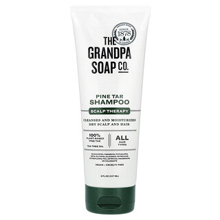 The Grandpa Soap Co., Pine Tar Shampoo, Kiefernteer-Shampoo, Kopfhauttherapie, 237 ml (8 fl. oz.)