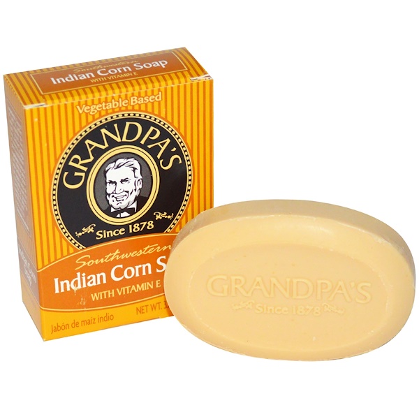 Grandpas Indian Corn Soap 325 Oz 92 G Iherb 6160