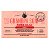 Grandpa's, Face & Body Bar Soap, Purify, Rose Clay, 4.25 oz (120 g)