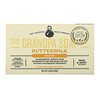 The Grandpa Soap Co., Face & Body Bar Soap, Nourish, Buttermilk, 4.25 oz (120 g)