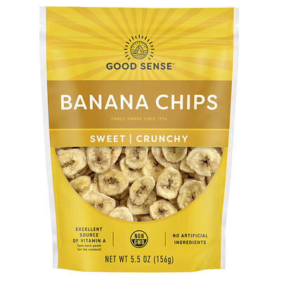 Good Sense , Banana Chips, 5.5 Oz (156 G) 5.5Oz