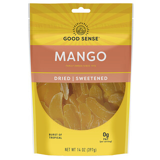 Good Sense, Mango, Deshidratado y endulzado, 397 g (14 oz)