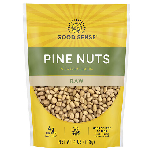 Good Sense Pine Nuts, Raw, 4 oz (113 g)