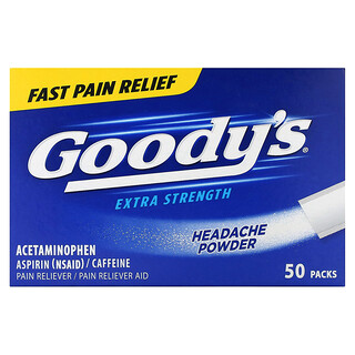 Goody's, Headache Powder, 50 Packs