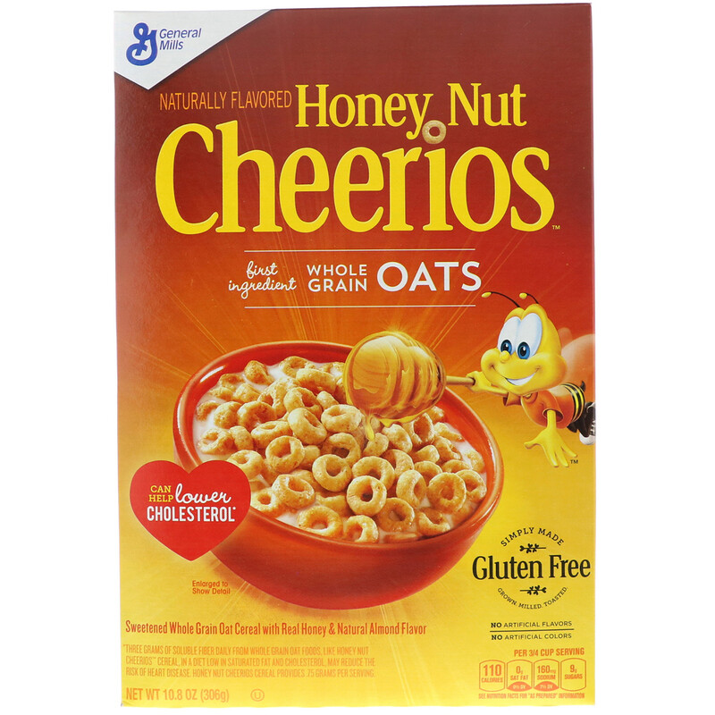 General Mills, Honey Nut Cheerios, 10.8 oz (306 g) iHerb
