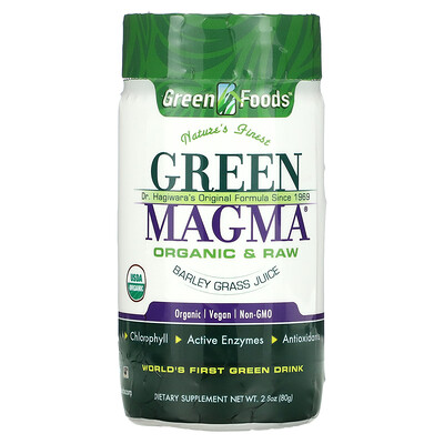 

Green Foods Green Magma сок из зеленых побегов ячменя в порошке 80 г (2 8 унции)