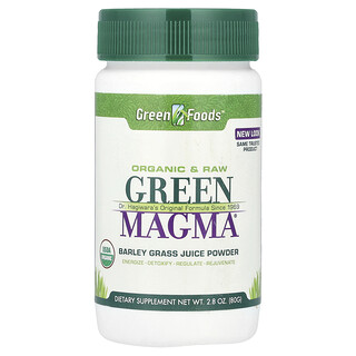 Green Foods, Green Magma®, сік із паростків ячменю в порошку, 80 г (2,8 унції)