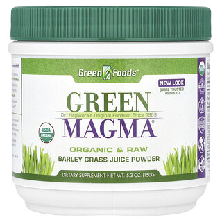 Green Foods, Green Magma®, порошок із соку паростків ячменю, 150 г (5,3 унції)