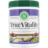 Green Foods , True Vitality, Plant Protein Shake with DHA, Chocolate, 25.2 oz (714 g)