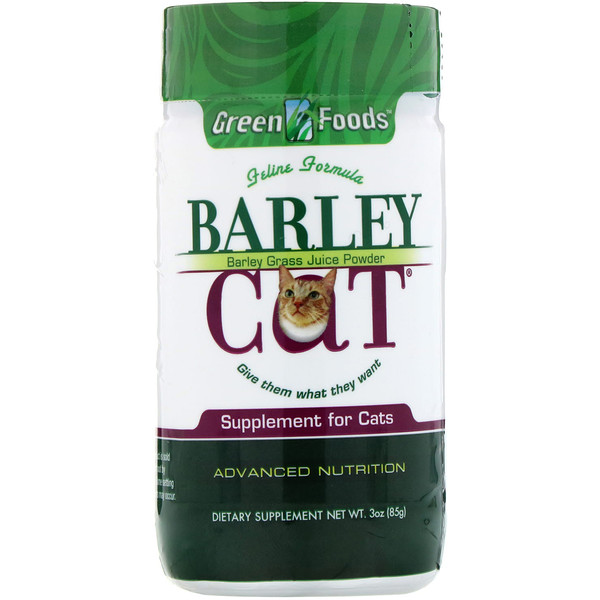 Green Foods‏, Barley Cat, 3 oz (85 g)