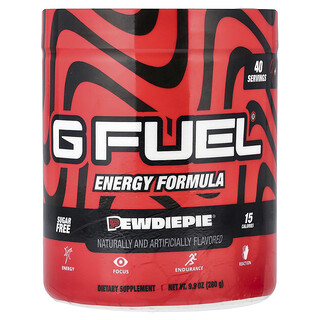 G FUEL, 能量支持配方，PewDiePie，9.9 盎司（280 克）