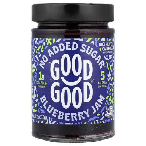 Good Good Blueberry Jam, 12 oz (330 g)