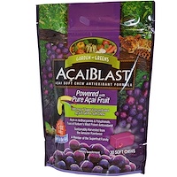 «AcaiBlast» Антиоксидантная Жевательная Добавка с Асаи, 30 мягких жевательных таблеток - изображение