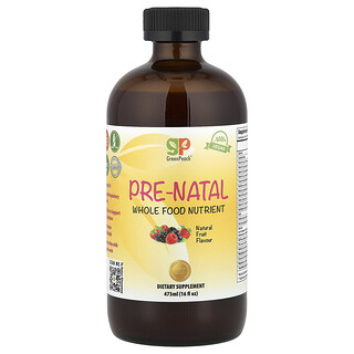 GreenPeach, Pre-Natal, Whole Food Nutrient, Natural Fruit, 16 fl oz (473 ml)
