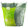 Grab Green, Средство для стирки в порционных пакетах 3 в 1, Vetiver, 132 загрузки, 5 фунтов 4 унции (2376 г)
