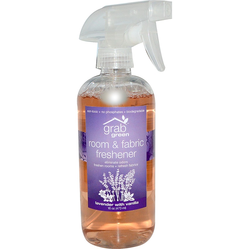 Grab Green, Room & Fabric Freshener, Lavender, 16 oz (473 ml) iHerb