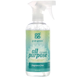 Grab Green, All Purpose Cleaner, Fragrance Free, 16 oz (473 ml)