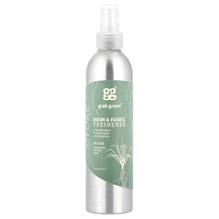 Grab Green, Oda ve Kumaş Tazeleyici, Vetiver, 7 oz (207 ml)