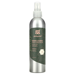 Grab Green, Desodorante de ambientes y telas, Gardenia 207 ml (7 oz)