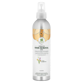 Grab Green, Spray désodorisant pour poubelles, Fleurs sauvages rafraîchissantes, 147 ml