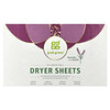 Grab Green, Dryer Sheets, Lavender with Vanilla, 80 Compostable Sheets