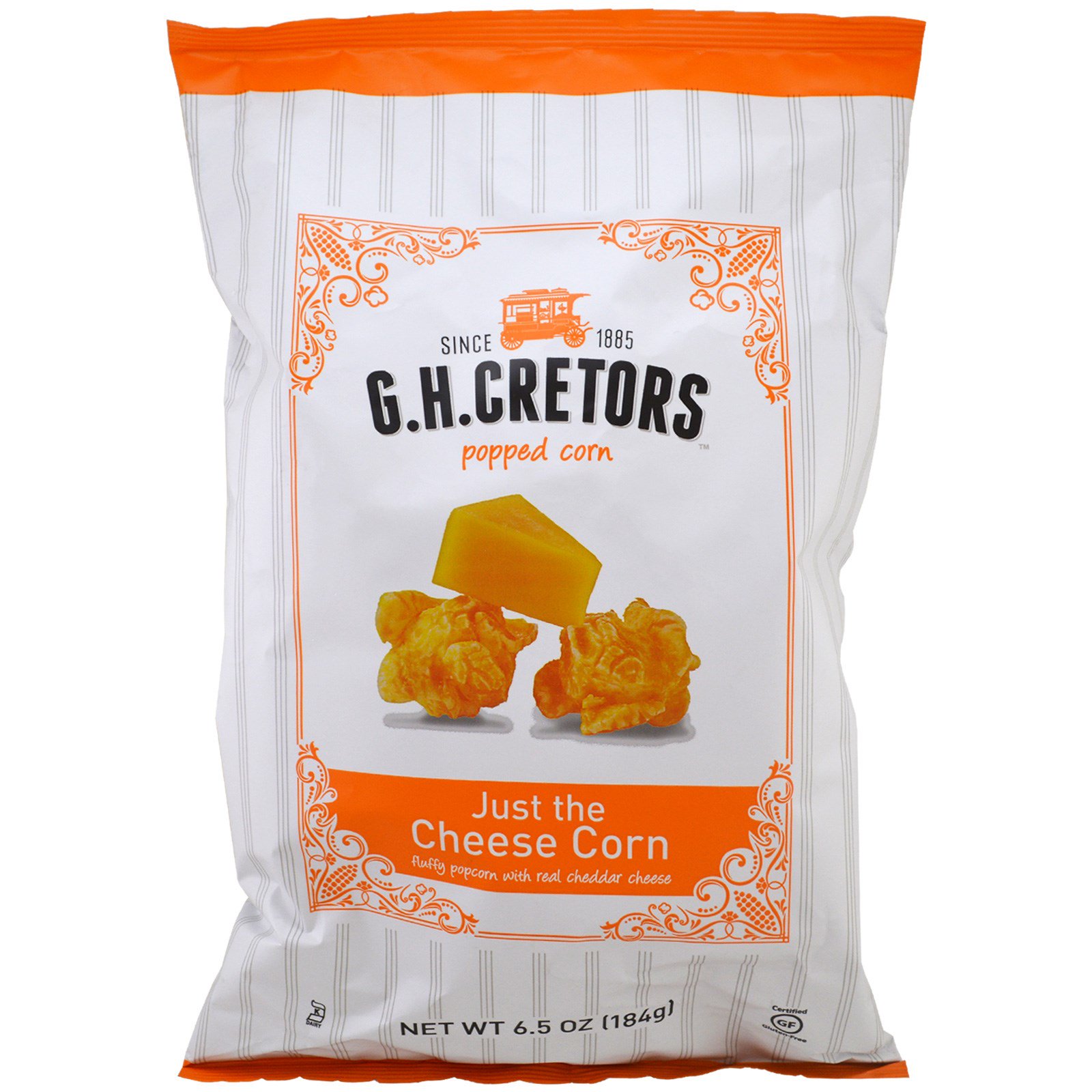 فشار GH Cretors بالجبن والذرة فقط 6 5 أوقية 184 جم Iherb