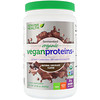 Genuine Health, Fermented Organic Vegan Proteins+, Natural Chocolate Flavor, 1.3 lbs (600 g)