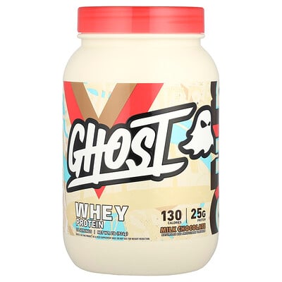 Ghost, Proteína de suero de leche, Chocolate con leche, 924 g (2 lb)