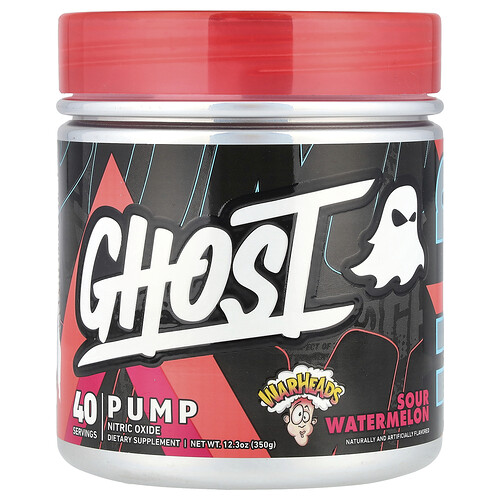 Ghost Pump, Warheads® Sour Watermelon, 12.3 oz (350 g)