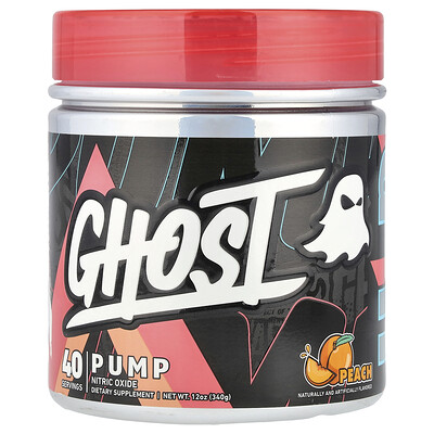 Product Image for Ghost, Pump, Peach, 12 oz (340 g)