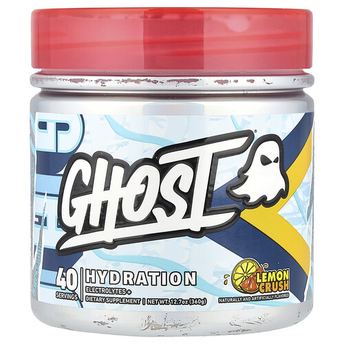 Ghost, hidratare, lămâie zdrobită, 360 g;