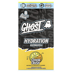 Hydration Electrolytes+, Lemon Crush, 8 шт. у формі стіків по 9 г