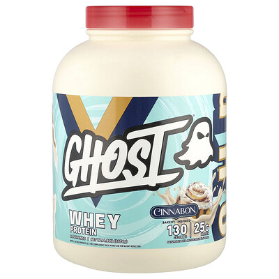 Ghost, Proteína de suero de leche, Cinnabon®, 2176 g (4,8 lb)