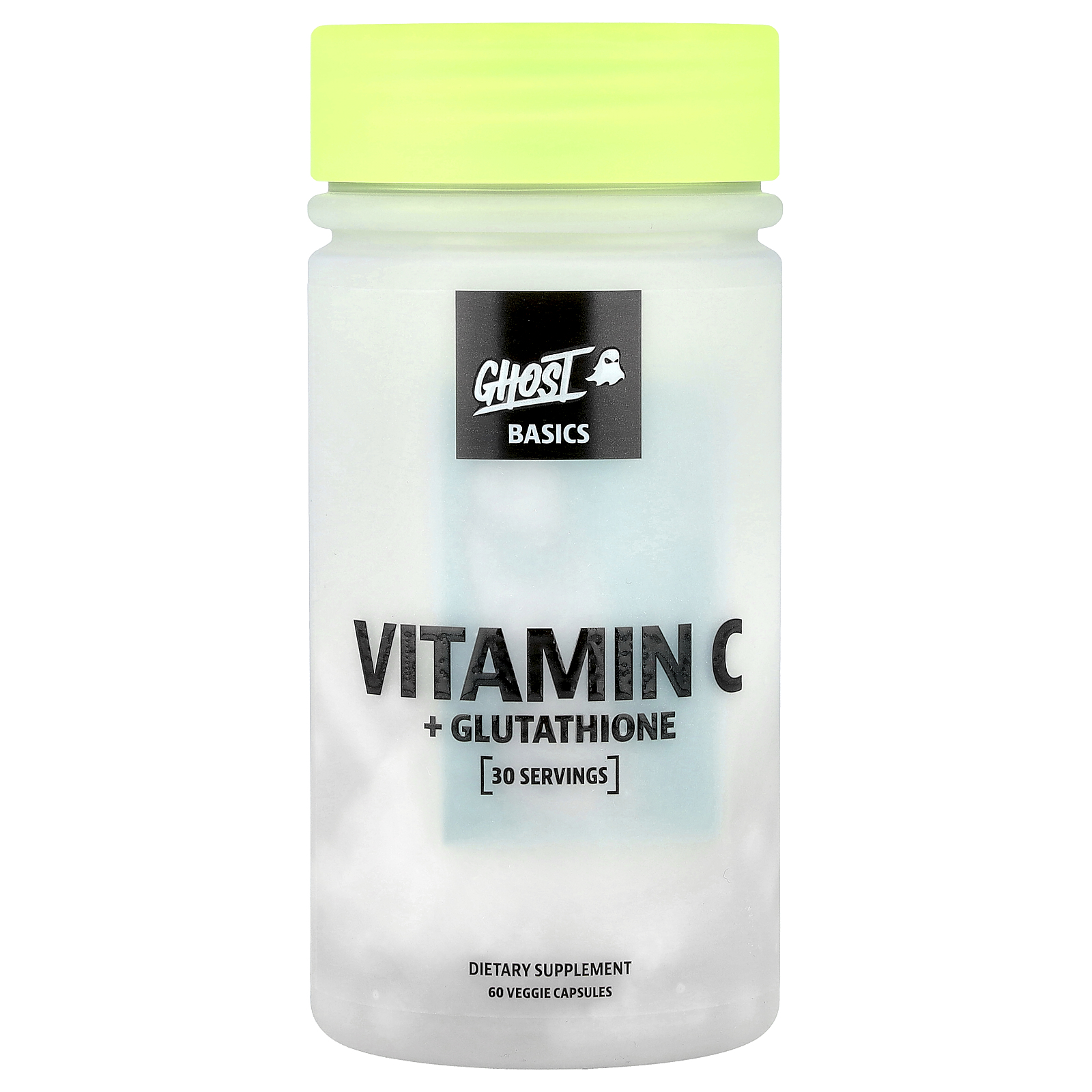 iherb glutathione Basics, Vitamin C + Glutathione, 60 Veggie Capsules