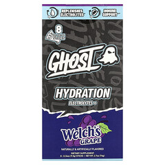 Hydration Electrolytes+, сорт винограду Welch's®, 8 шт. у формі стіків по 9,5 г