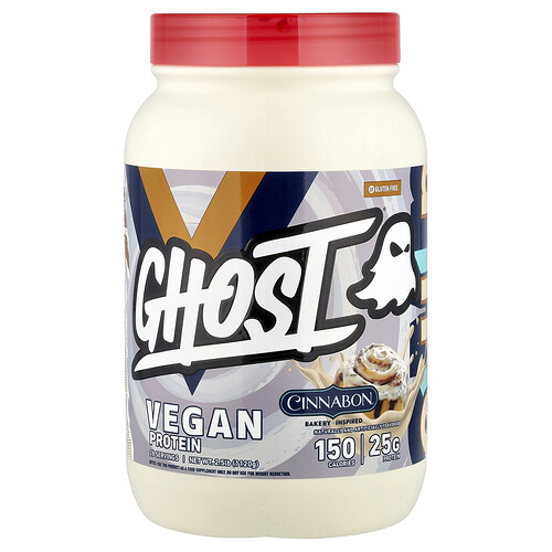 Ghost Vegan Protein, Cinnabon®, 2.5 lbs (1,120 g)