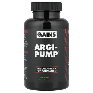 GAINS, Argi-Pump®, 90 Cápsulas