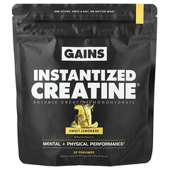 Instantized Creatine®, розчинний моногідрат креатину, солодкий лимонад, 249 г
