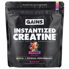 Instantized Creatine®, розчинний моногідрат креатину, кислий смак, 231 г