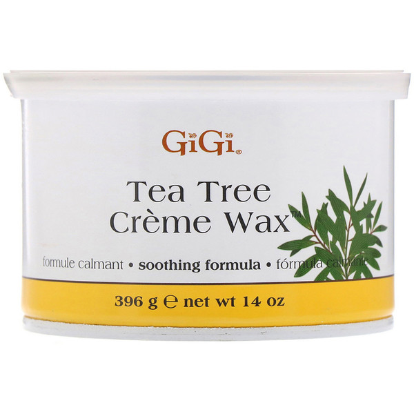Gigi Spa‏, שעוות Creme Wax‏ עם עץ התה, 396 גרם