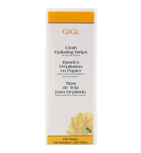 Gigi Spa, Cloth Epilating Strips for Soft Waxes, Small, 100 Strips отзывы